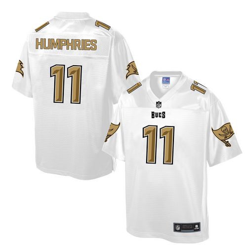 Men's Game Adam Humphries Nike Jersey White - #11 Pro Line Fashion NFL Tampa Bay Buccaneers